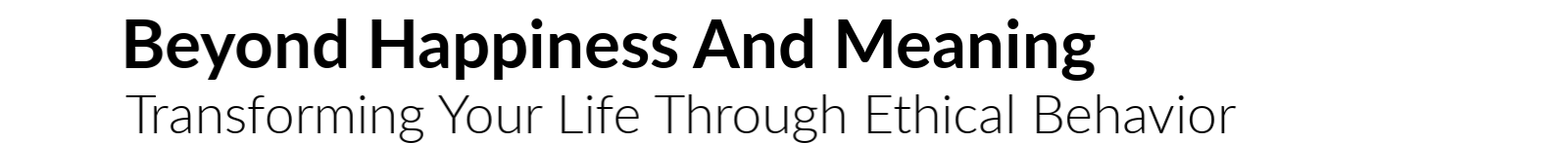 happinessandethics.com Logo